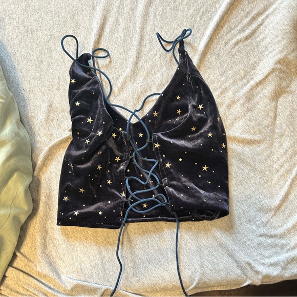 Star corset cropped cami - Picture 2 of 3